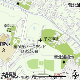 神奈川県川崎市多摩区菅北浦周辺の地図
