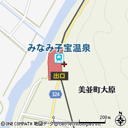 岐阜県郡上市美並町大原2481周辺の地図