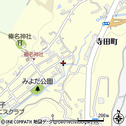 東京都八王子市寺田町766-8周辺の地図