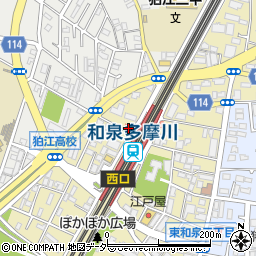 矢崎歯科医院周辺の地図