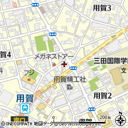 セブンイレブン世田谷用賀駅東店周辺の地図