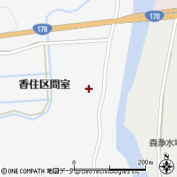 兵庫県美方郡香美町香住区間室112周辺の地図
