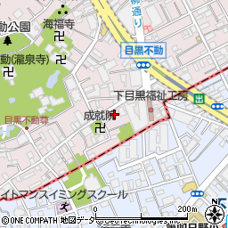 東京都目黒区下目黒3丁目10-30周辺の地図