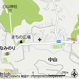 東京都八王子市中山609周辺の地図