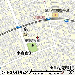 千葉県千葉市若葉区小倉台3丁目7-9周辺の地図
