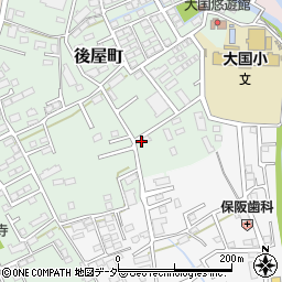 山梨県甲府市後屋町85-7周辺の地図