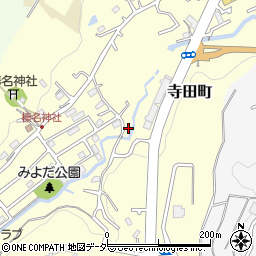 東京都八王子市寺田町356周辺の地図