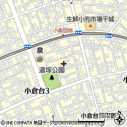 千葉県千葉市若葉区小倉台3丁目7-10周辺の地図