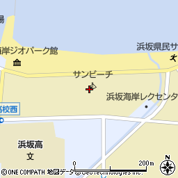 浜坂県民サンビーチキャンプ場周辺の地図
