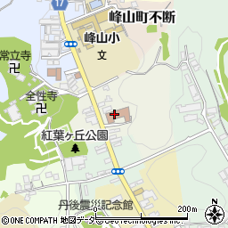 峰山郵便局周辺の地図