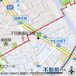 中銀第３目黒マンシオン周辺の地図