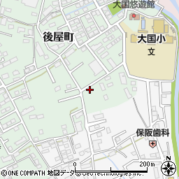 山梨県甲府市後屋町85-6周辺の地図