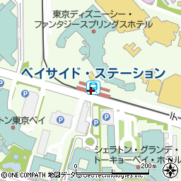 千葉県浦安市舞浜1周辺の地図