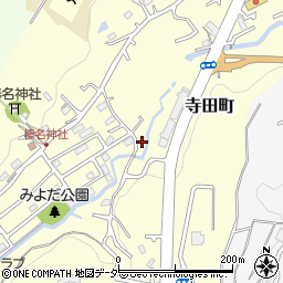 東京都八王子市寺田町356-1周辺の地図