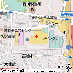 日本橋ＳＡＫＯＮ　品川プリンスホテル店周辺の地図
