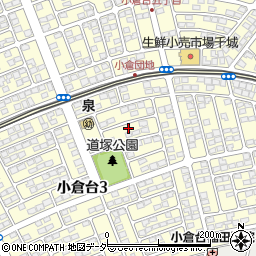千葉県千葉市若葉区小倉台3丁目7-3周辺の地図