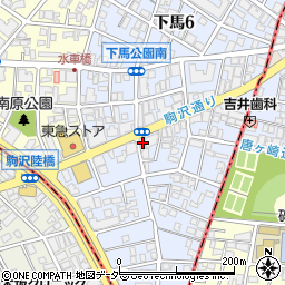 新倉歯科医院周辺の地図