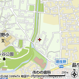 福井県敦賀市莇生野88-2周辺の地図