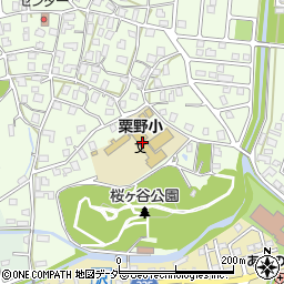 敦賀市立粟野小学校周辺の地図