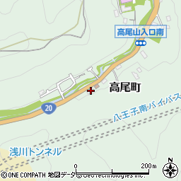 東京都八王子市高尾町2340周辺の地図