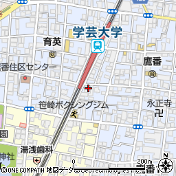 肉汁餃子のダンダダン 学芸大学店周辺の地図