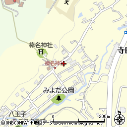 東京都八王子市寺田町761-4周辺の地図
