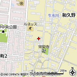 福井県敦賀市和久野25-20周辺の地図