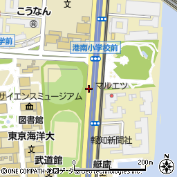 東京都港区港南4丁目周辺の地図