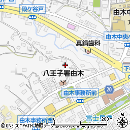 東京都八王子市下柚木544周辺の地図