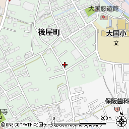 山梨県甲府市後屋町84周辺の地図