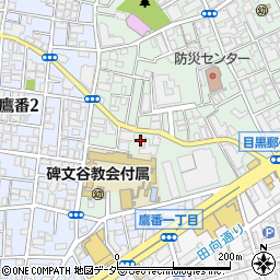 リハビリデイサービスnagomi目黒中央町店周辺の地図