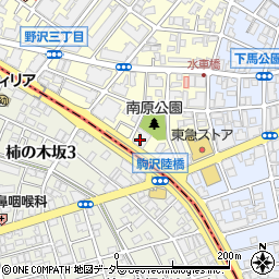 柿の木坂東豊エステート周辺の地図