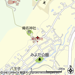 東京都八王子市寺田町837周辺の地図
