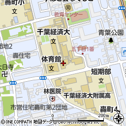 千葉経済大学周辺の地図