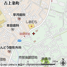 山梨県甲府市後屋町525周辺の地図