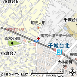 ピザーラ千葉東店周辺の地図