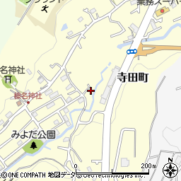 東京都八王子市寺田町354-1周辺の地図