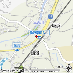 駒沢学園入口周辺の地図
