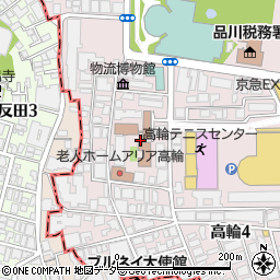 東京都港区高輪4丁目6周辺の地図