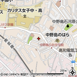 セブンイレブン川崎中野島４丁目店周辺の地図