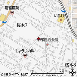 東京ちん味食品株式会社　社員寮周辺の地図