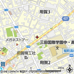 東京都世田谷区用賀3丁目12-10周辺の地図