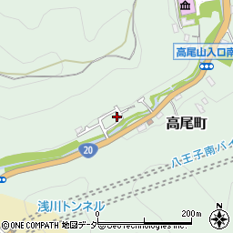 東京都八王子市高尾町2534周辺の地図