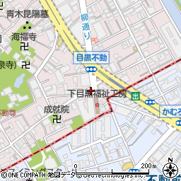 東京都目黒区下目黒3丁目10-36周辺の地図