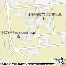宮坂醸造株式会社　上野原工場周辺の地図
