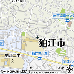 東京都狛江市岩戸南2丁目20-16周辺の地図