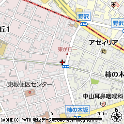 ＳＡＮＰＯＨ東ケ丘周辺の地図