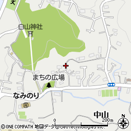 東京都八王子市中山780周辺の地図