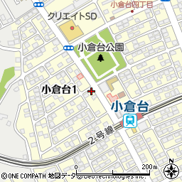 ほっともっと 小倉台店周辺の地図