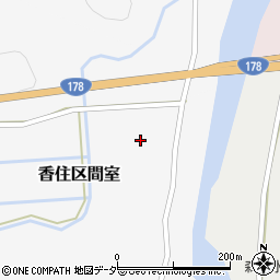兵庫県美方郡香美町香住区間室96周辺の地図